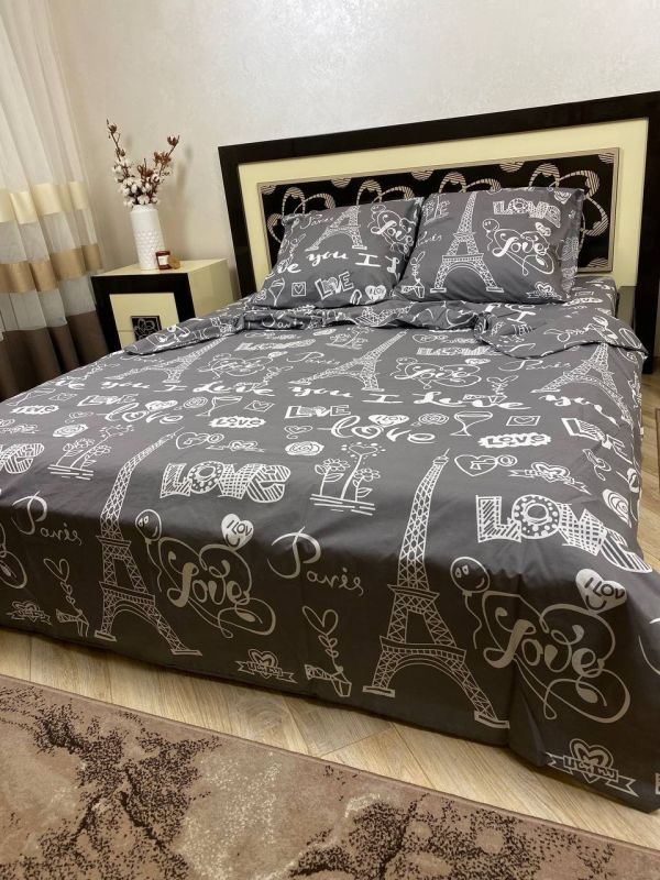 Комплект постільної білизни Преміум 04-009 Бязь