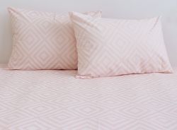 Комплект постільної білизни Ранфорс R124pink