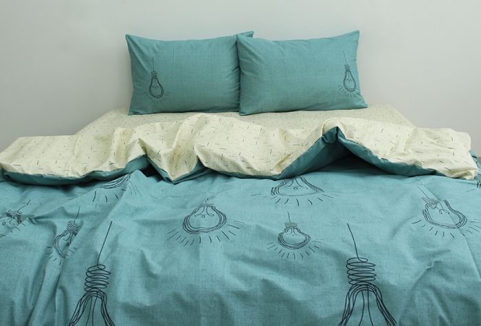 Комплект постільної білизни наволочки 50*70см Ранфорс R4214