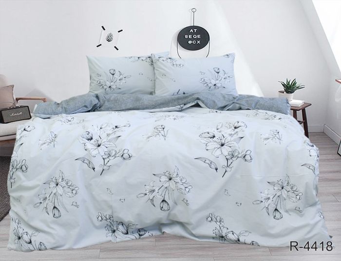 Комплект постільної білизни наволочки 50*70см Ранфорс R4418