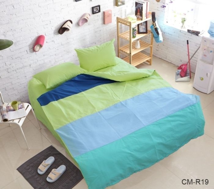 Комплект постільної білизни двоспальний Ранфорс CM-R19