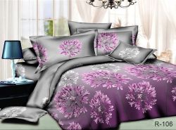 Комплект постільної білизни двоспальний Ранфорс R-106