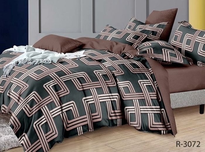 Комплект постільної білизни двоспальний наволочки 50*70см Ранфорс R-3072