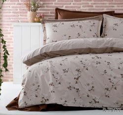 Комплект постільної білизни двоспальний Ранфорс R-T9177