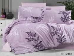 Комплект постільної білизни двоспальний Ранфорс R-T9184