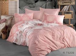 Комплект постільної білизни двоспальний Ранфорс R-T9209