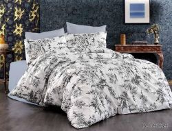 Комплект постільної білизни двоспальний наволочки 50*70см Ранфорс R-T9239