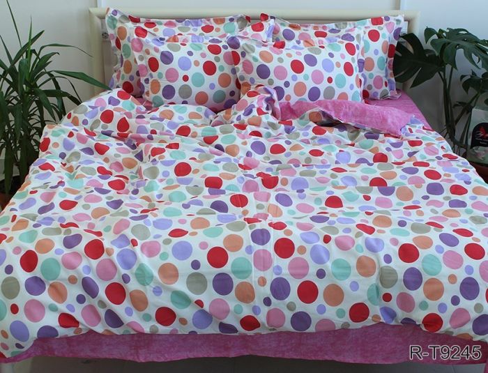 Комплект постільної білизни двоспальний наволочки 50*70см Ранфорс R-T9245