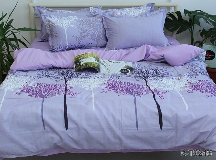 Комплект постільної білизни двоспальний наволочки 50*70см Ранфорс R-T9246