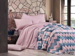 Комплект постільної білизни двоспальний Ранфорс R7402