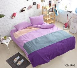 Комплект постільної білизни євро наволочки 50*70см Ранфорс CM-R05