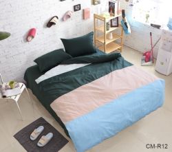 Комплект постільної білизни євро Ранфорс CM-R12