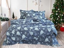 Комплект постільної білизни євро Ранфорс R-T9128