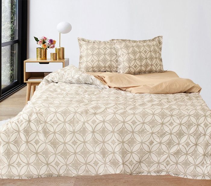 Комплект постільної білизни євро наволочки 50*70см Ранфорс G1644/12