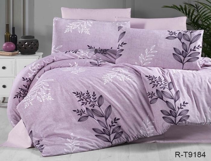 Комплект постільної білизни євро Ранфорс R-T9184
