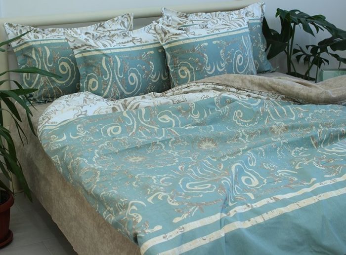 Комплект постільної білизни євро Ранфорс R-T9214