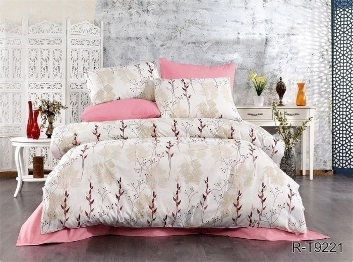 Комплект постільної білизни євро наволочки 50*70см Ранфорс R-T9221