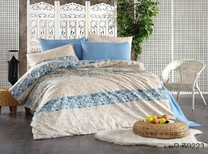 Комплект постільної білизни євро Ранфорс R-T9223