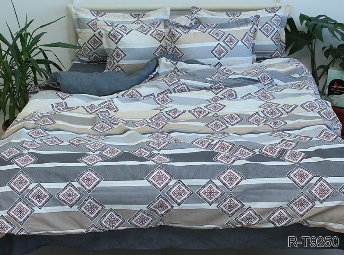 Комплект постільної білизни євро Ранфорс R-T9250