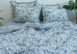 Комплект постільної білизни євро наволочки 50*70см Ранфорс R-T9253