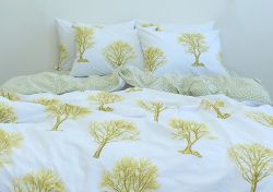 Комплект постільної білизни євро Ранфорс R-V8162