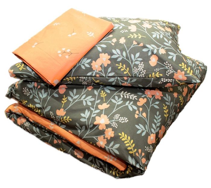 Комплект постільної білизни євро Ранфорс R4170