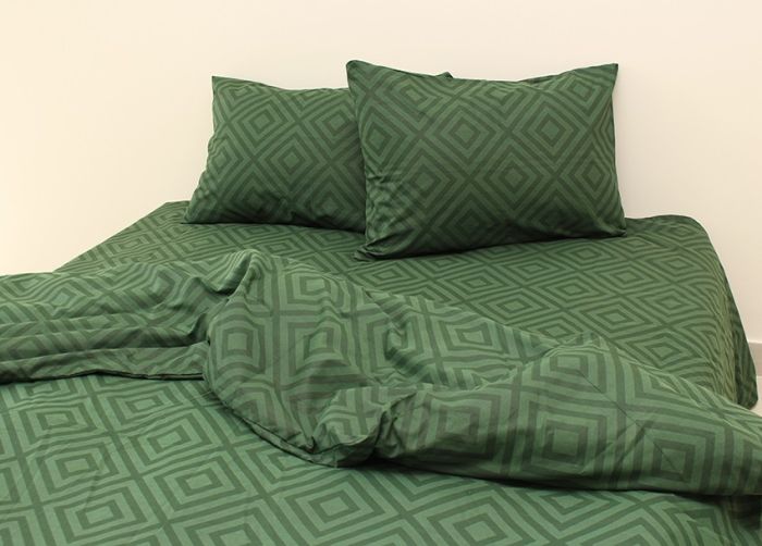 Комплект постільної білизни Ранфорс R134Green
