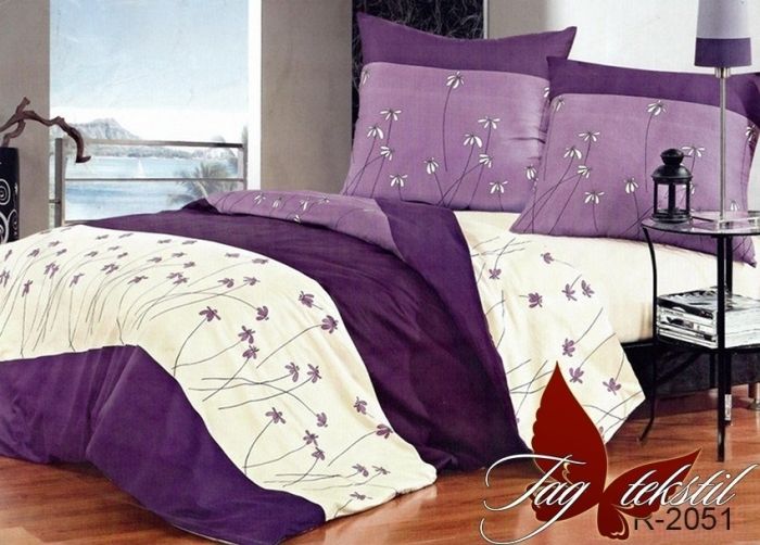 Комплект постільної білизни сімейний наволочки 50*70см Ранфорс R2051