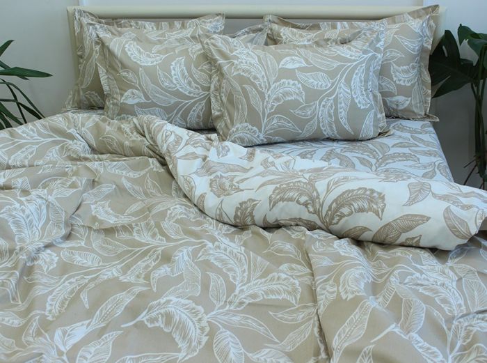 Комплект постільної білизни сімейний наволочки 50*70см Ранфорс R-T9152