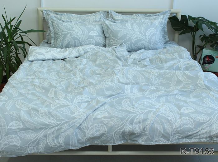 Комплект постільної білизни сімейний наволочки 50*70см Ранфорс R-T9153