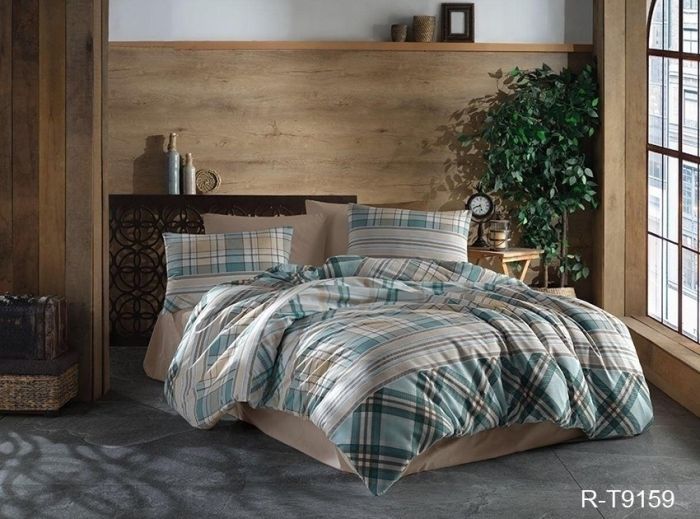 Комплект постільної білизни сімейний наволочки 50*70см Ранфорс R-T9159