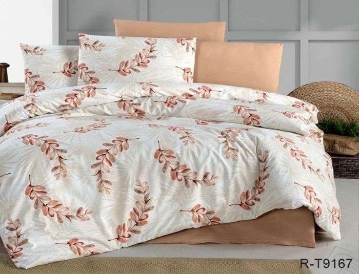 Комплект постільної білизни сімейний наволочки 50*70см Ранфорс R-T9167