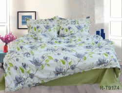 Комплект постільної білизни сімейний наволочки 50*70см Ранфорс R-T9174