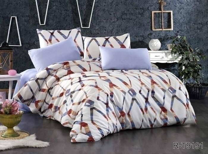 Комплект постільної білизни Ранфорс R-T9191