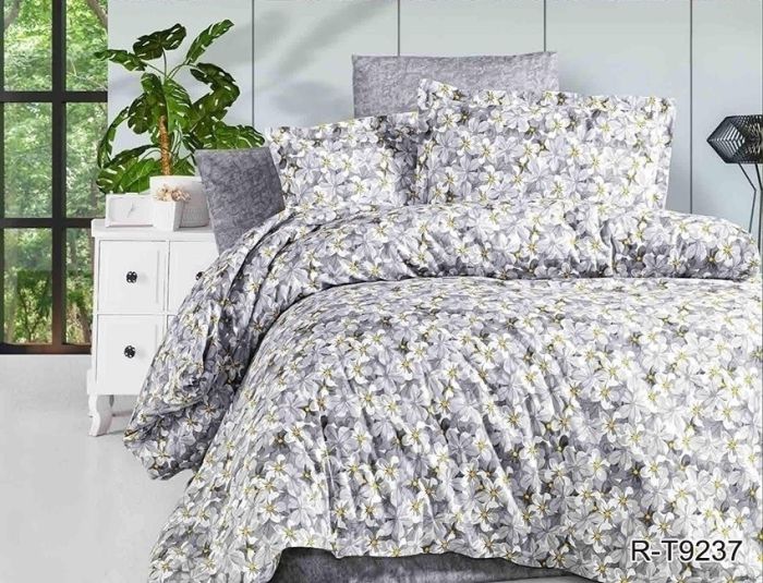 Комплект постільної білизни сімейний наволочки 50*70см Ранфорс R-T9237