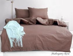 Комплект постільної білизни Ранфорс Mahogany Rose