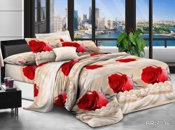 Комплект постільної білизни двоспальний Поликоттон BR-7036