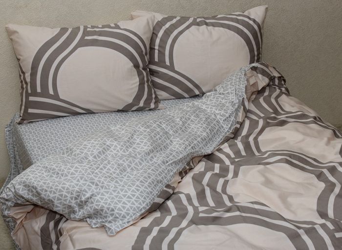 Комплект постільної білизни Сатин S354