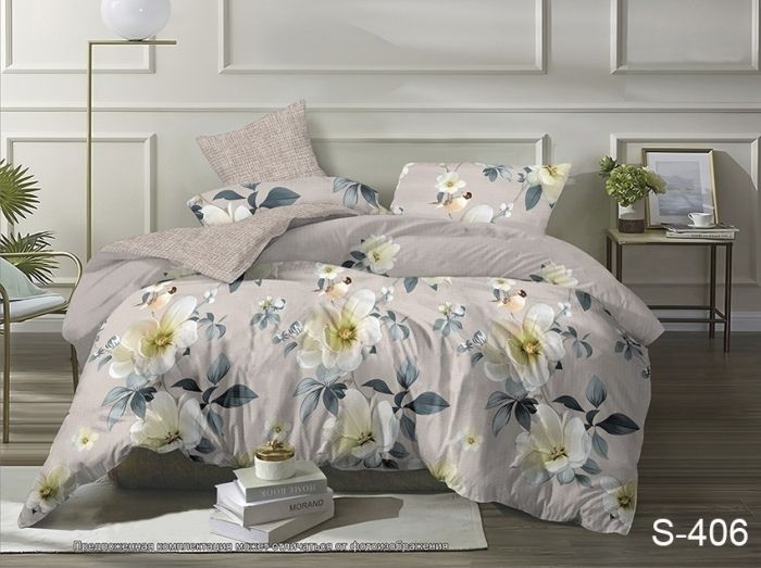 Комплект постільної білизни наволочки 50*70см Сатин S406