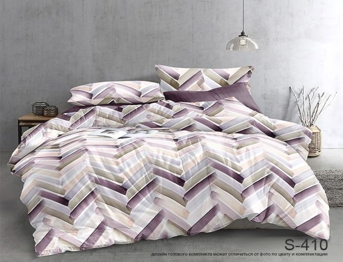 Комплект постільної білизни Сатин S410