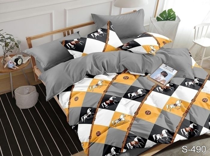 Комплект постільної білизни наволочки 50*70см Сатин S490