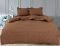 Комплект постільної білизни двоспальний Сатин Chocolate