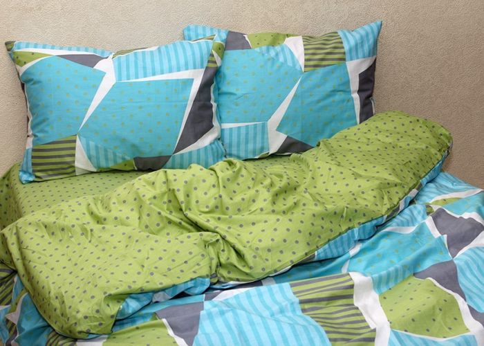 Комплект постільної білизни двоспальний Сатин S350