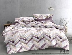 Комплект постільної білизни двоспальний Сатин S410
