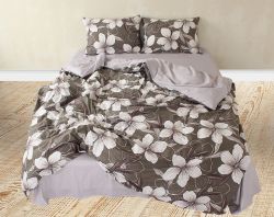 Комплект постільної білизни двоспальний Сатин S482