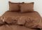 Комплект постільної білизни євро наволочки 50*70см Сатин Chocolate