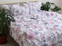 Комплект постільної білизни євро наволочки 50*70см Сатин S517