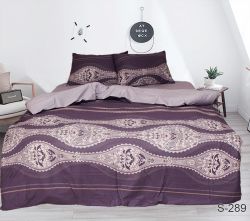 Комплект постільної білизни євро наволочки 50*70см Сатин S289