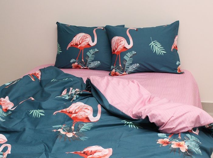 Комплект постільної білизни євро Сатин S425