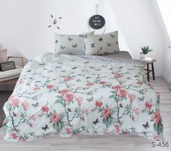 Комплект постільної білизни євро наволочки 50*70см Сатин S456